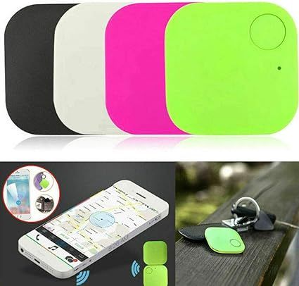 Anti-Lost Tracker, GPS Key Finder with Bluetooth Tracker Wallet Phone Key Mini Alarm Locator Track for Pets Keychain Wallet Luggage 4 Pack