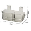 Kitchen Organizer Space-saving Wall Mounted Kitchen Storage Basket with Hanging Buckle Multi-purpose Organizer for Small Items Storage Box for Kitchen. 