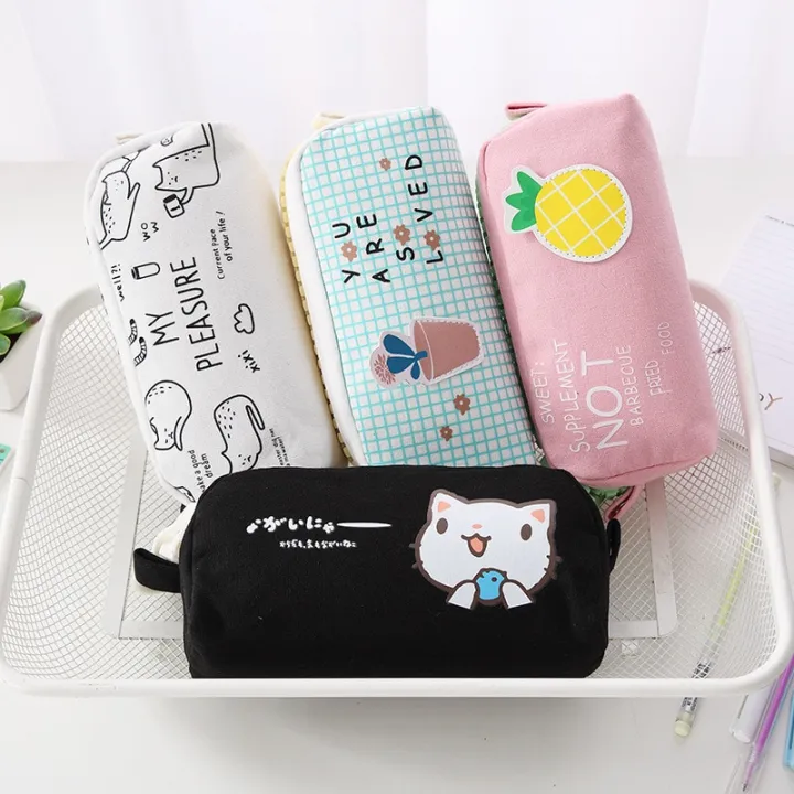 %E3%80%90FUN%20LIVE%E3%80%91%20Korean%20Stationery%20Pencil%20Case%20With%20Big%20Zipper%20Cute%20Pencil%20Pouch%20Large%20Capacity%20Pen%20Bag%20For%20Student%20School%20Office%20Supplies%20-%20Image%203