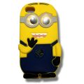 Cartoon Minion Soft Rubber Silicone Back Case Cover for Apple iPhone 5G. 