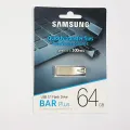 128GB Usb Flash Drive High Speed Metalic Pen Drive 3.1 Gen Bar Plus Usb Flash Best For Data Travel. 