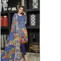 Women Dhanak Fabrick Digital Printed 3Pc Unstitched Suit. 