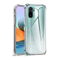 Xiaomi Redmi Note 10 Transparent Four Corner silicone Transparent Soft Silicone Crystal Clear Case Back cover For Xiaomi Redmi Note 10. 