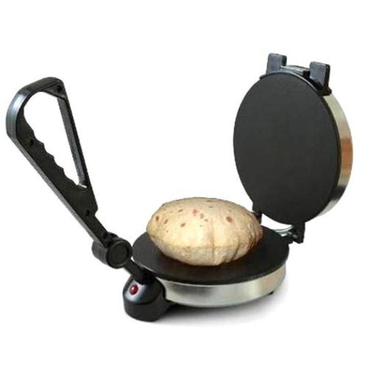 Stainless Steel Automatic 10 inch Rotimatic Roti Maker non-stick chapati tortilla roti maker with temperature control button