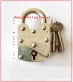 Pad Lock, Heavy Duty (56mm) Desi Lock Full Size Door Lock Gate Lock Window Padlock For Door Top. 