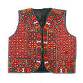 Embroidered Waist coat Koti for Ladies Girls Women Pakistani Traditional Sindhi Multicolor Embroidery  38-40 Inches Chest Size. 