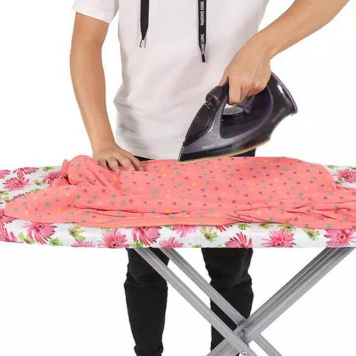 Ironing Board Lightweight Foldable Adjustable Table Cover Top 50*28 inches Clothes