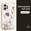 Love Bracelet case for Xiaomi Redmi Note 12 4G 5G Back Cover Back Shadow Girl Flower Case Xiaomi Redmi Note 12 Turbo Note 12S 12 Pro 12 Pro + POCO X5 Pro 5G. 