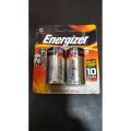 Energizer Max C 2-Pack C Cell Holds power up to 10 years in storage 2-pack of Energizer MAX alkaline C batteries. 