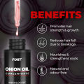 FORT FORT Onion Hair Oil – Hair Growth Oil for Stronger, Healthier Hair | Nourishing Hair Oil Bottle for Haircare & Enhanced Growth. 