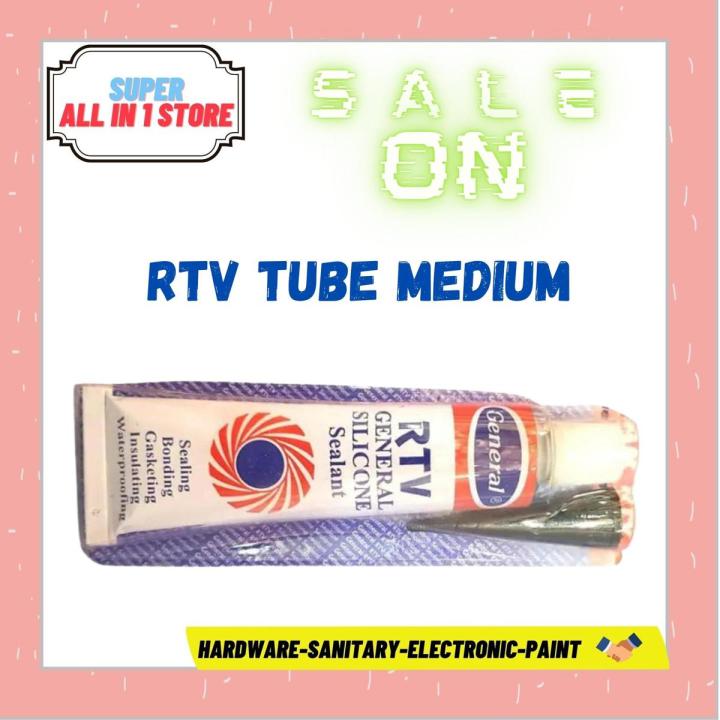 Silicone sealant RTV General silicone tube 50 ml medium | Daraz.pk