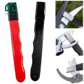 Lumina Portable Blade Sharpener Compact Outdoor Scissor Knife Sharpener with Non-slip Handle Portable Garden Tool Stone for Easy Sharpening Ergonomic Design for Portable Scissor Knife Sharpener. 