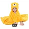 High Quality Imported Winter Baby Cartoon Character Hooded Blanket Super Soft Fluffy Hood Bedding Character Hood Blanket Cartoons Animal Wrapping Shawl For Infant Newborn Toddlers Swaddle Stroller Wrap. 
