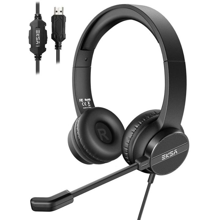 EKSA H12E Wired Over Ear Gaming Headphones with Noise Cancelling Mic 50mm Drivers for Laptop PS4 PS5 Xbox One Nintendo Switch with micE Daraz.pk