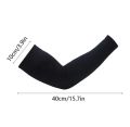 Summer Ice Silk Sunscreen Sleeve Covers For Men Loose-fit Ice Sleeves For Sports Protection Against Uv Rays. 