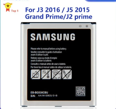 Samsung%20Grand%20Prime%20,%20Grand%20Prime%20Plus%20,%20Grand%20Prime%20Pro%20,%20J5%202015%20,%20J3%20Pro%20,%20J3%20Battery%20Replacement%20EB-BG530BBE%20Original%20Battery%20with%202600%20mAh%20Capacity%20NFC%20Activated%20Battery%20-%20Image%202