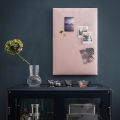 IKEA PADRAG Clear Glass Vase, 17 cm, Modern Tabletop Decoration, Washable. 
