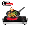 Raf Infrared Cooker & Stove | Electric Infrared Ceramic Cooker with Ceramic Hot Plate | Digital Infrared Stove| Induction Cooker | Food Warmer, Electric Stove, and Kettle Function | Multifunctional Electric Hot Plate for Versatile Cooking. 