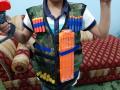 Nerf Jacket Waistcoat for clip holding nerf accessories clip, dart for N-Strike dart. 