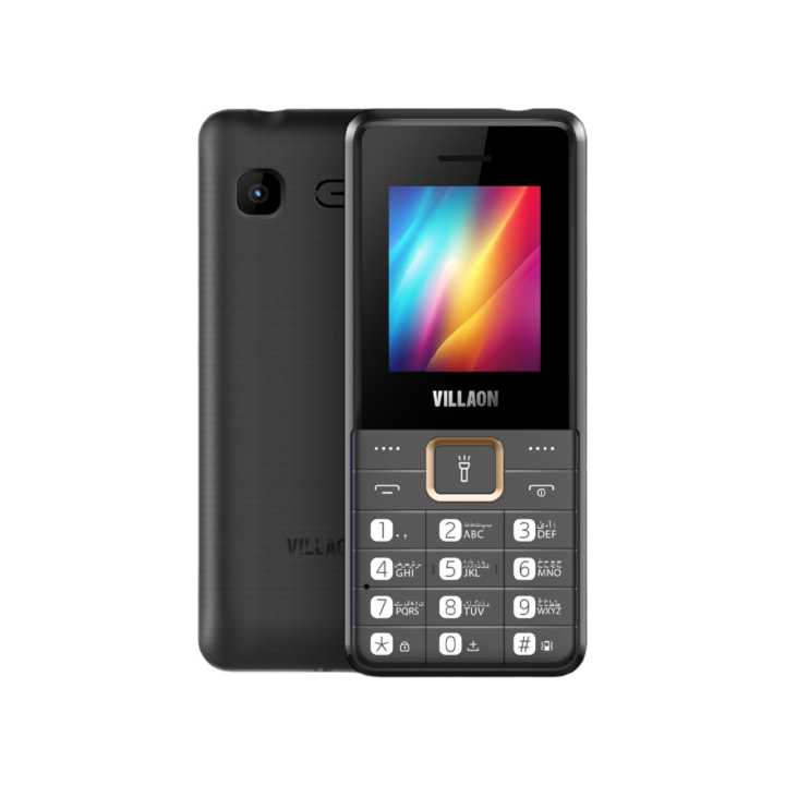 VILLAON V210 - 1.77 Inch Display - Dual Sim - PTA Approved - Wireless FM Radio - Camera - Auto call recording - 2500mAH Big Battery - Torch Light - Memory card supported - 1 Year Brand warranty