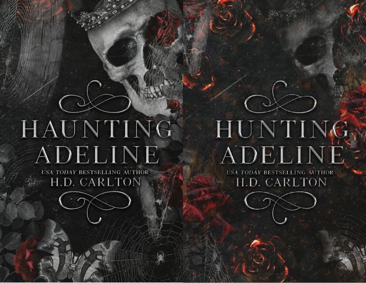 Set of 2 books (Cat and Mouse Duet ) Haunting Adeline / _Hunting Adeline by H.D. Carlton set of 2 books English Novel KS