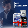 (Pack of 3) WBM Men Face Grooming Kit | Face Wash, Razors & Lip Balm. 