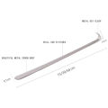 【ALLGOOD】Convenient Easy Metal Stainless Steel Wearing Long Handle Shoe Lifter Shoes Spoon Shoe Accessories Shoe Horn. 
