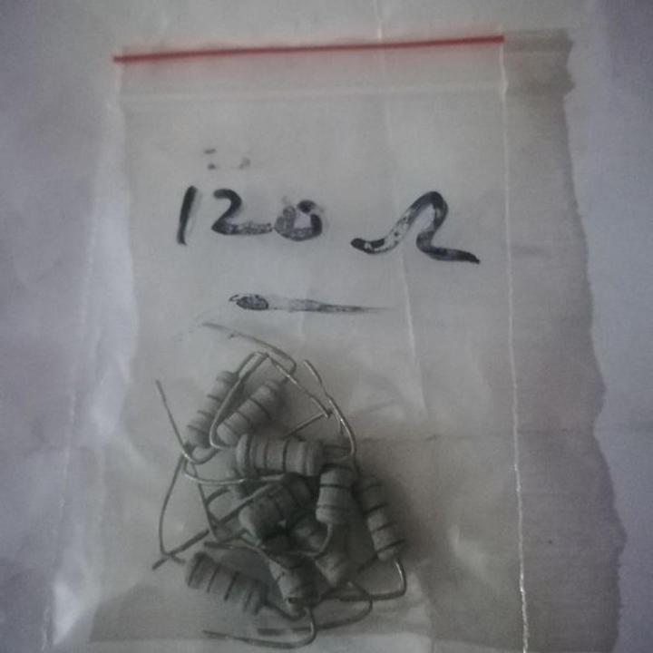 10 Pcs - Resistor 1 Watt 120 ohm Resistance - 1W 120Ω