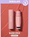 SHEGLAM Snatch N Cream Blush Stick Longlasting High Pigment Blush for Cheeks. 