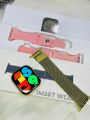 Apple Logo Smart Watch - Series 9 Smart Watch - With Magnetic Chain-3 Straps - Premium Quality Apple Logo Smart Watch With Big Display - Same Like Original Box. 