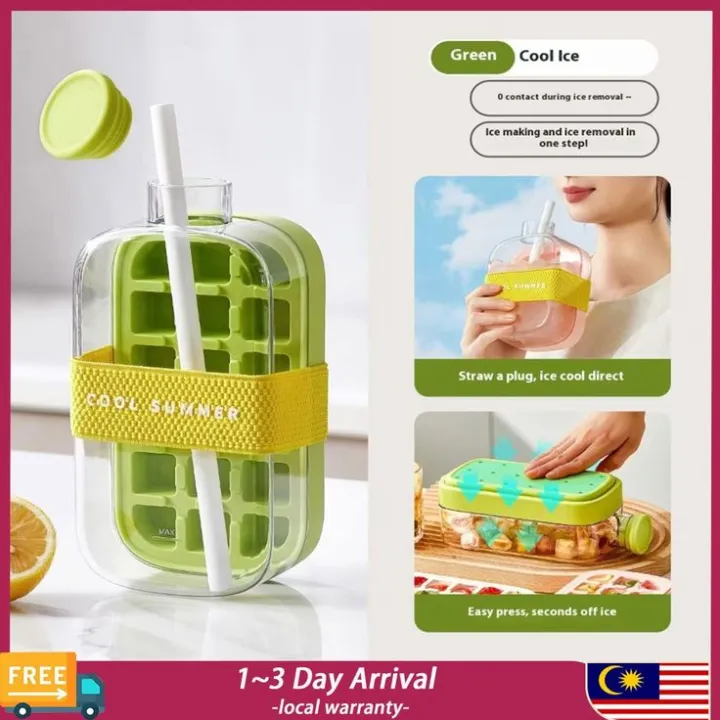 2-in-1%20Ice%20Cube%20Tray%20Bottle%20with%20Straw%20%E2%80%93%20Easy%20Release%20Ice%20Maker%20Bottle%20%7C%20Portable%20Leakproof%20Ice%20Container,%20BPA-Free,%20Slow%20Melting%20for%20Drinks%20&%20Juices%20-%20Image%202