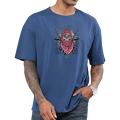 Drop Shoulder T-Shirts for Men, Export Quality Soft And Stretchable Poly-Cotton, Round Neck Half Sleeves Regular Fit Simple Basic Plain T-Shirt, Unisex, 180GSM.. 