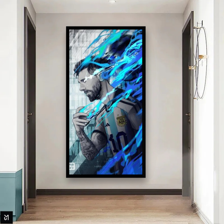 Lionel Messi wall Art and picture frame