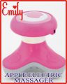 EMILY Electric Body Massager For Men, Women And Girls Portable Handled Triangle Vibrational Electric Massager Operated by USB Cable OR 3 AAA Batteries AC DC DUAL OPERATING SYSTEM, DC AND AC, NOT RECHARGEABLE, LIGHTLY PRESS FROM TOP IT WILL WORK. 