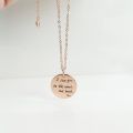 【2023NEW】Personalized Locket Necklace Small Envelope Locket Sentimental Gift Necklace Hidden Love Letter Secret Message 3D Jewelry Gift. 
