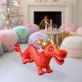 Chinese Dragon Stuffed Toys Cute Chinese Dragon Plush Dolls Room Decoration. 