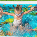 Bestway 54177 3D Undersea Adventure Pool 8'7" x 69" x 20"/2.62m x 1.75m x 51cm. 