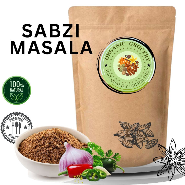 Sabzi Masala 50gm | Vegetabel Masala Recipe by Organic Grocery