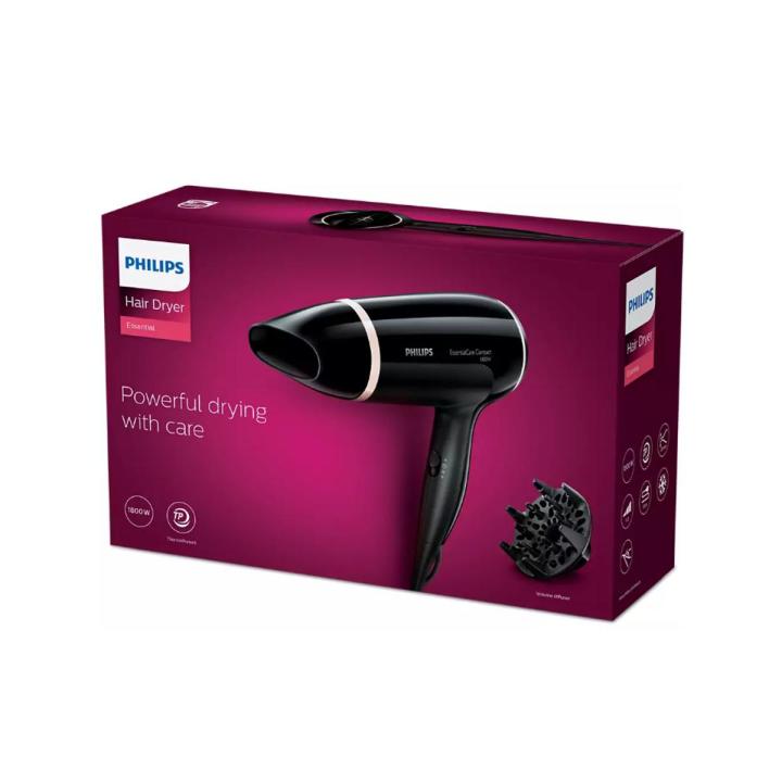 Philips Essential Care Hair Dryer BHD004/03 - 1800 Watts