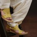 Tilly Wali Kheri, Traditional Lawa Khari Sandal For Men Ps-65 - Classic And Stylish Sandals For Men's. 