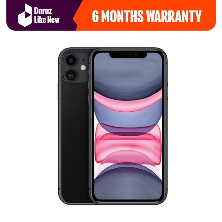 Apple iphone 11 - 256 GB - 6.1" Inch Display - Factory Unlocked  - PTA Approved - Free Charger - Daraz Like New Phone