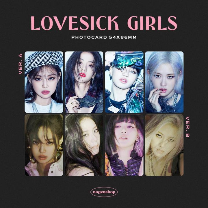 Blackpink LOVESICK GIRLS Photocard | Daraz.pk
