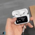 Airpods A9 Pro (5th Gen) ANC/ENC Double Dark Noise Reduction Battery Display Touch Control Bass Boosted Sound Quality Bluetooth Wireless Earbuds For Android and iOS/Airpods pro/Airpods pro black/Ambie/Ear buds. 