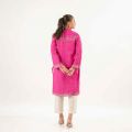 Maahru Unstitched Fabric For Women - 2 Piece Khaddar - Pinky loom. 