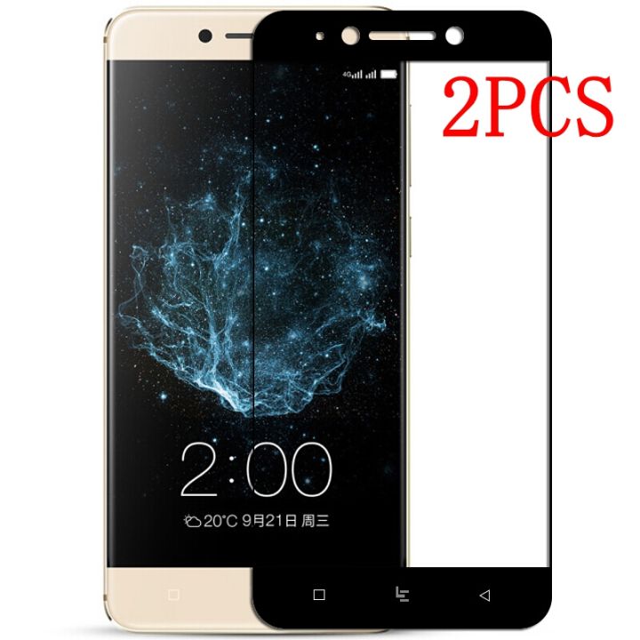 2 empered lass For LeV LeEco Le ro 3 Elite X722 Screen rotector protectie film For Le ro3 AI X720 X650 glass