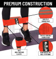 Resistance Bands Fabric Booty Bands Glutes Hip Circle Legs Squat Fitness Yoga Hips and Legs Exercise Fitness and Workout Heavy Duty Non Slip Hip Bands for Exercise In Home Gym, Office and Outdoor Exercise Bands. 