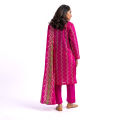 Maahru - Unstitched fabric for women - 2 Piece (Blended Lawn) - Pink Harmony. 