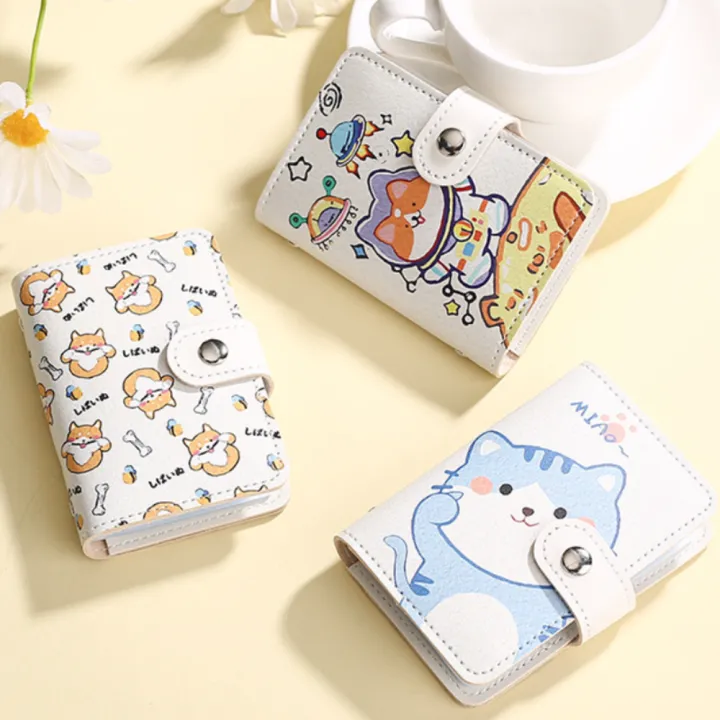 Card Pouch Student Coin pouch ID card holder Colorful Bank card-sized Bag for cards and ...