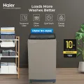 Haier - 9kg / HWM 90-826E / Quick Wash Series / Fully Automatic / Top Loading Washing Machine / (Pillow Drum / Memory Backup / Dual Lint Filters / Fuzzy Quick ) 10 Years Warranty.. 