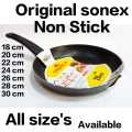 Fry Pan  Non Stick Fry Pan  Sonex Non Stick Fry Pan 18 cm 20cm 22cm 24cm 26cm 28cm 30 cm. 